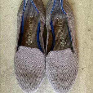 Rothy's Flats Gray and Blue Women's size W8.5